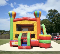 Hot Air Balloon Combo Bounce House