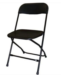 Black Folding Chair