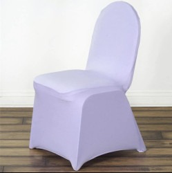 Lavendar Spandex Chair Cover